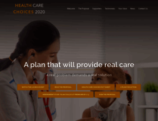 healthcarereform2018.org screenshot