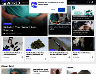 healthcaresworld.com screenshot