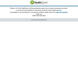healthcheckusa.com screenshot