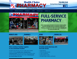 healthchoicepharmacy.net screenshot