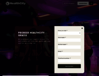 healthcity.nl screenshot