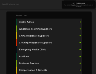 healthclone.net screenshot