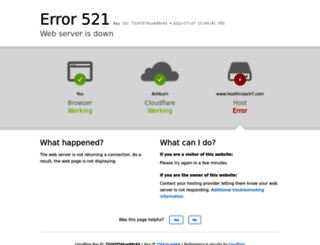 healthcoach7.com screenshot