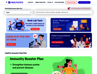 healthcoco.com screenshot