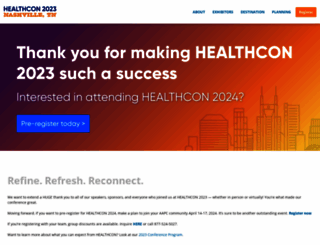healthcon.com screenshot