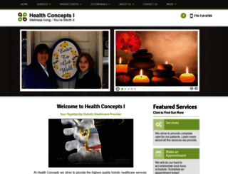 healthconceptsga.com screenshot