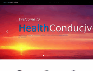 healthconducive.com screenshot