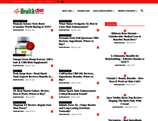 healthdietalert.com screenshot