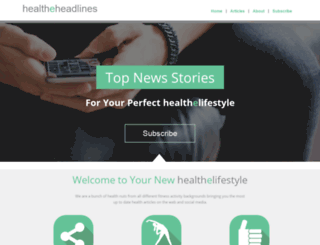 healtheheadlines.com screenshot