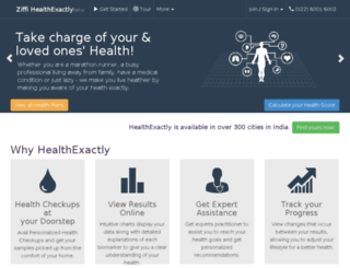 healthexactly.com screenshot