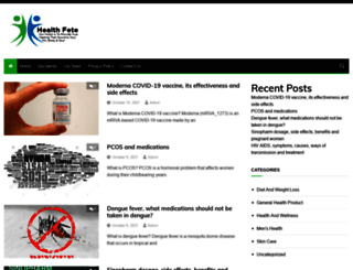 healthfete.com screenshot