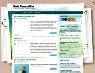healthfitnessandcare.blogspot.com screenshot
