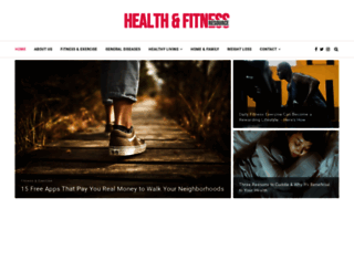 healthfitnessresource.com screenshot