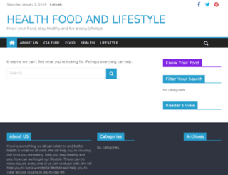 healthfoodandlifestyle.com screenshot