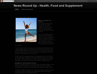 healthfoodnsupplements.blogspot.com screenshot