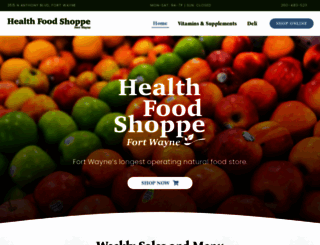 healthfoodshoppe.com screenshot