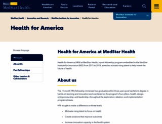 healthforamerica.org screenshot