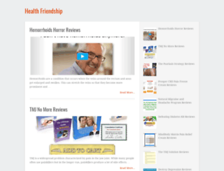 healthfriendship.com screenshot