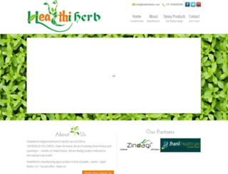 healthiherbs.com screenshot