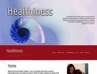 healthiness.com.au screenshot