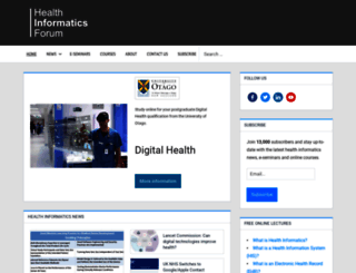 healthinformaticsforum.com screenshot