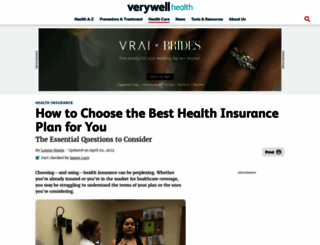 healthinsurance.about.com screenshot