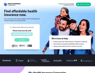 healthinsurancecompanion.com screenshot