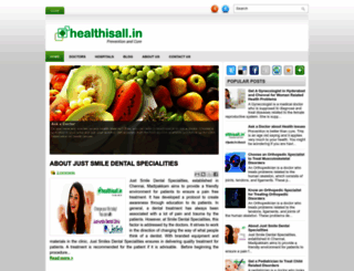 healthisallind.blogspot.com screenshot