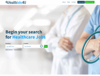 healthjobs4u.com screenshot