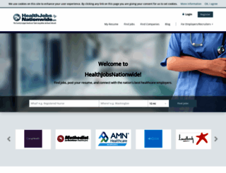 healthjobsnationwide.com screenshot