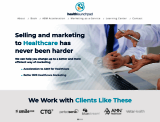 healthlaunchpad.com screenshot