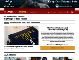 healthlawguide.aarp.org screenshot