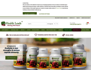 healthleadsuk.com screenshot