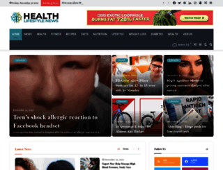 healthlifestylenews.com screenshot