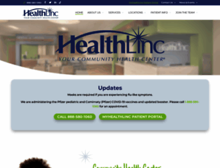 healthlincchc.org screenshot
