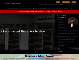 healthline-pharmacy.com screenshot