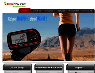 healthlinestore.com screenshot