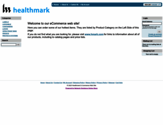 healthmark.biz screenshot