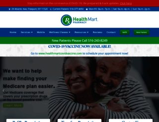 healthmartpharmacyfreeport.com screenshot