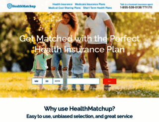 healthmatchup.com screenshot
