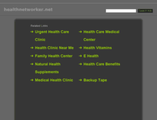 healthnetworker.net screenshot