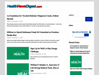 healthnewsdigest.com screenshot