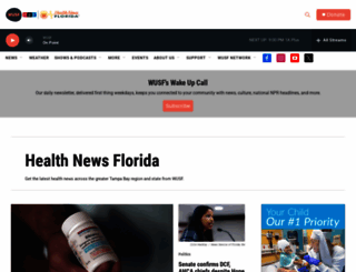 healthnewsflorida.org screenshot