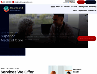 healthnowpractice.com screenshot