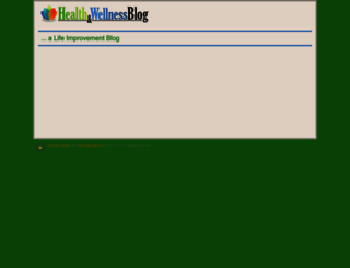 healthnwellnessblog.com screenshot