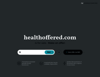 healthoffered.com screenshot