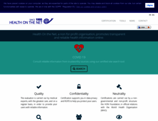 healthonnet.org screenshot