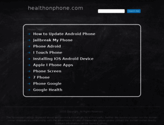 healthonphone.com screenshot
