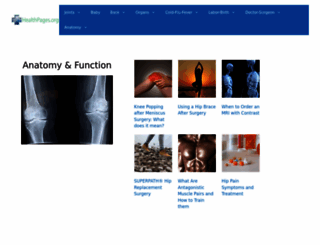 healthpages.org screenshot
