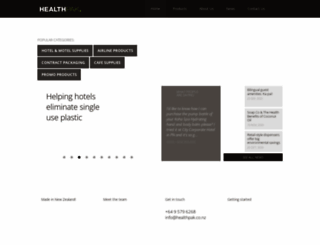 healthpak.co.nz screenshot